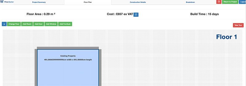Extension design tool