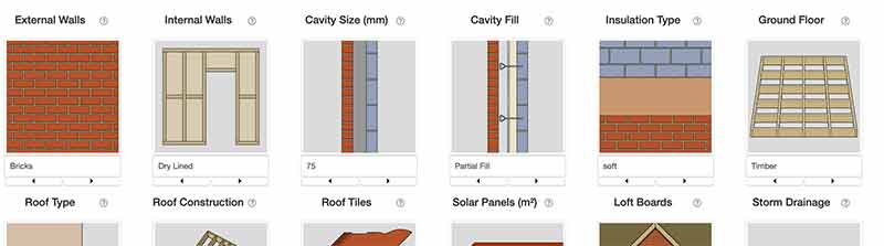 Home account construction details
