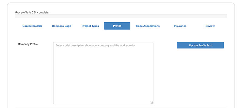 Company logo uploaded and saved