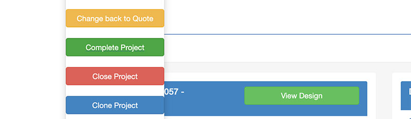 Mark job as complete