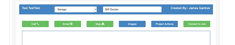 Convert quote to a job