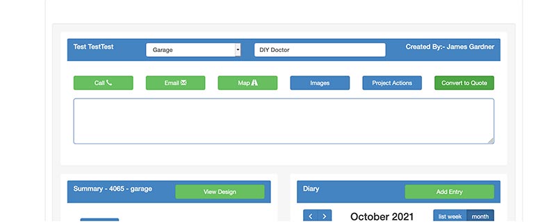 Estimate converted to quote