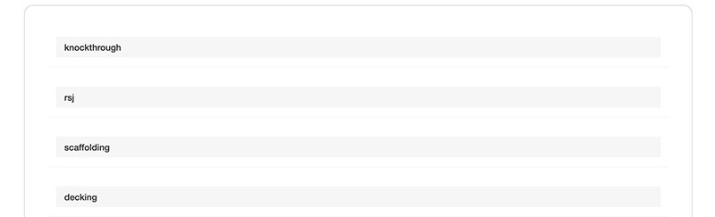 Creating a new price list